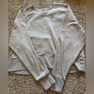 Nike Women's Heather Gray Sweatshirt